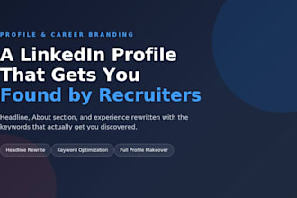 optimize your linkedin profile to get noticed by recruiters