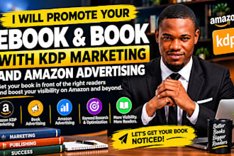 promote your bbook with KDP marketing and amazon book advertising