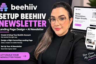 setup beehiiv newsletter beehiive landing page design beehiiv ai newsletter