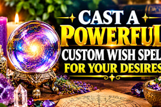 cast a powerful custom wish spell for your desires