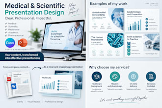 create professional medical and scientific presentations