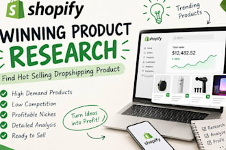 do shopify winning product research find hot selling dropshipping product