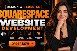 build squarespace website design, redesign squarespace, website development
