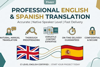 be your professional english transcriptionist