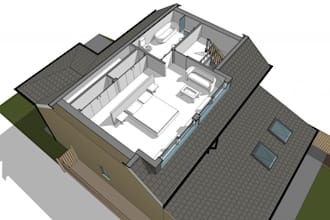 design UK loft conversion plans for planning permission