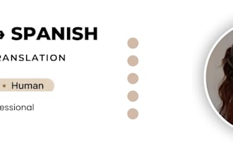 translate english to spanish professionally