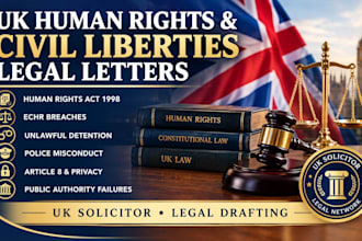 write uk human rights and civil liberties legal letter