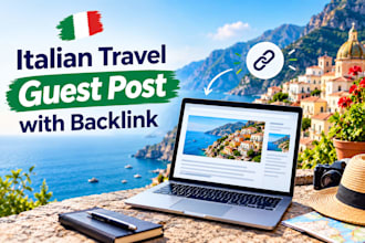 publish your guest post on an italian travel blog with backlink