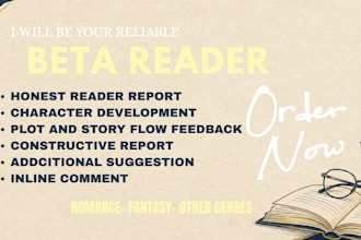 beta read romance, beta reader, beta read thriller, fantasy, book editor