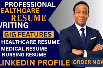 craft professional healthcare, medical and nursing resume, CV and cover letter