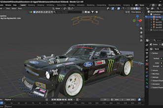 do uv unwrap uv mapping and custom texturing for blender rig and game assets