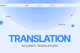 provide accurate and natural translations