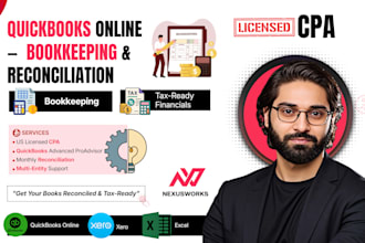 do quickbooks online bookkeeping, cleanup and catchup