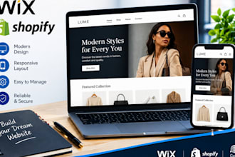 build a modern wix website