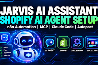 setup jarvis ai assistant claude code mcp shopify ai agent dashboard autopost