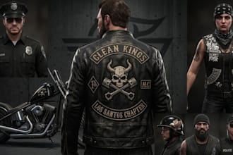 create mc kuttes kuttess fivem vest flag mc bike patch kuttes