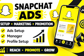 setup snapchat ads snapchat marketing promotion snapchat manager profile setup