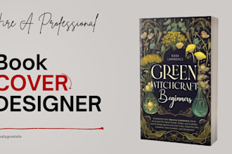 design a modern book cover for amazon KDP and ebooks