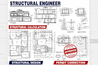 certified engineer permit structural calculation basement icf redline correction