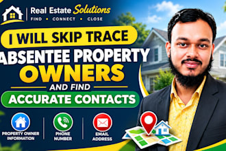 skip trace absentee property owners and find accurate contacts