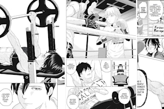 draw comic, manga, anime art, webtoon covers nsfw manga, mangaka, and manhwa art