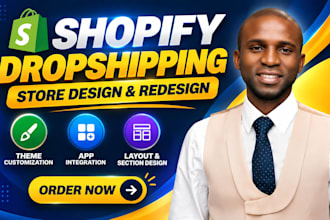 redesign shopify store to boost shopify sales shopify dropshipping website SEO