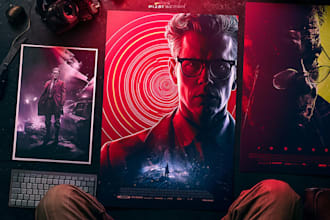 design a movie poster for you
