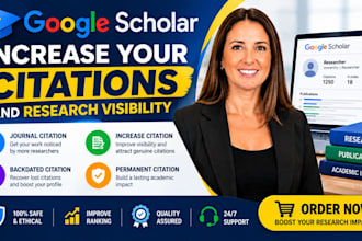 increase your google scholar citations and research visibility
