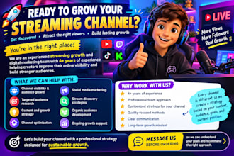 do twitch promotion and twitch marketing to grow your twitch channel