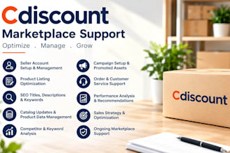 upload cdiscount product listing seller support SEO optimization account setup