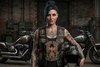 create mc kuttes kuttess fivem vest flag mc bike patch kuttes