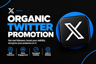 grow twitter x followers with organic x marketing and promotion