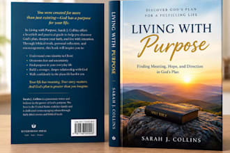 design christian book cover, kindle cover design, fiction paperback formatting