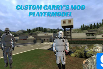 create custom gmod maps, playermodels, weapons and addons