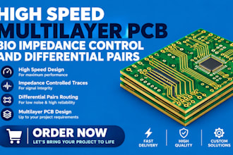 design high speed multilayer pcb bio impedance control and differential pairs