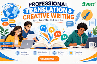 do professional translation and writing