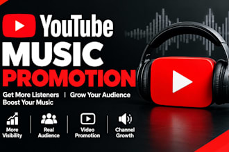 youtube promotion for music videos and organic channel growth for real audience