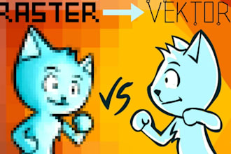 convert raster image to vector