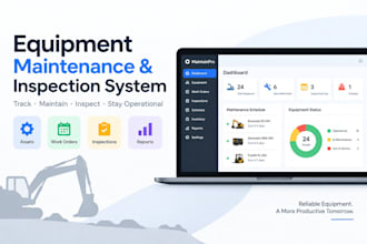 build an equipment maintenance and inspection management system