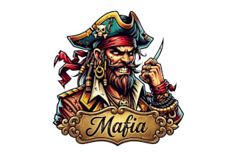 design high quality mafia logo with unlimited revision