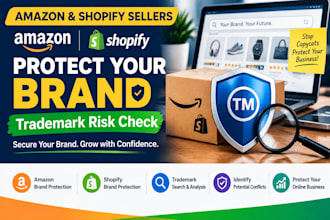 help protect your amazon or shopify brand with trademark guidance
