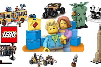 design custom 3d lego moc, 3d lego set, lego technic with instructions building