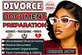 prepare and organize your divorce documents and forms
