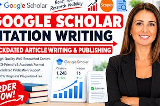 increase google scholar citations, scopus citations and backdated citations
