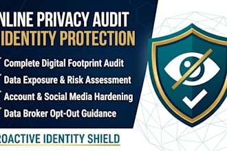 do online privacy audits and identity protection consulting
