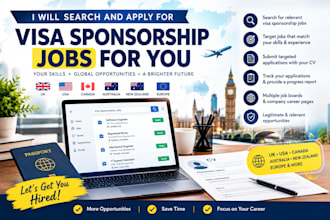 search and apply for visa sponsorship jobs for you