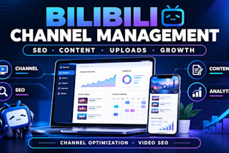 manage and optimize your bilibli channel and video SEO