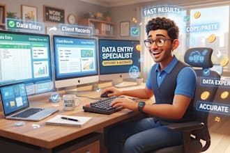 do data entry,copypaste perfectly