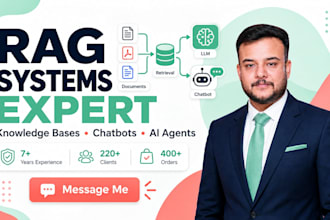build custom rag ai agents, chatbots and knowledge systems