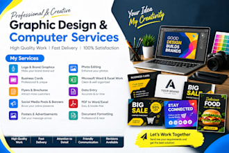 create professional graphic designs for your business